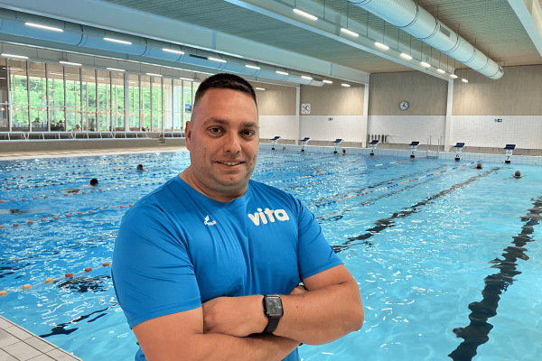 Zwemles volwassen Bjorn